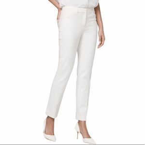 WILLI SMITH White Ankle Skinny Pants